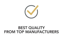 BEST QUALITY FROM TOP MANUFACTURERS