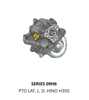 SERIES 09H6 PTO LAT. L. D. HINO H350