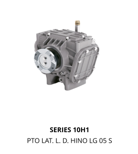 SERIES 10H1 PTO LAT. L. D. HINO LG 05 S