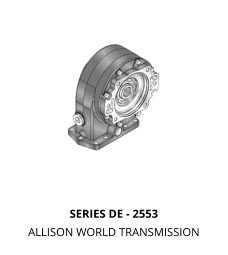 SERIES DE - 2553 ALLISON WORLD TRANSMISSION