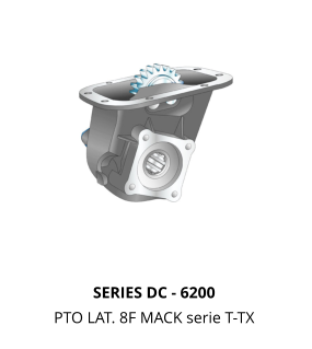 SERIES DC - 6200 PTO LAT. 8F MACK serie T-TX