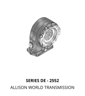 SERIES DE - 2552 ALLISON WORLD TRANSMISSION