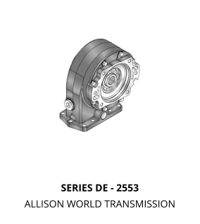 SERIES DE - 2553 ALLISON WORLD TRANSMISSION