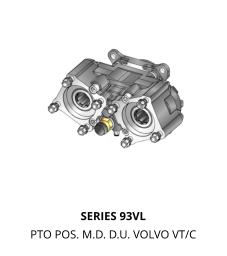 SERIES 93VL PTO POS. M.D. D.U. VOLVO VT/C