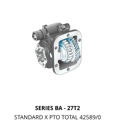 SERIES BA - 27T2 STANDARD X PTO TOTAL 42589/0