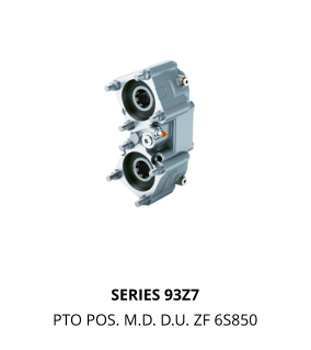 SERIES 93Z7 PTO POS. M.D. D.U. ZF 6S850