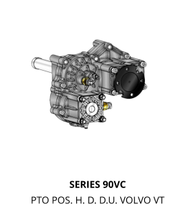 SERIES 90VC PTO POS. H. D. D.U. VOLVO VT