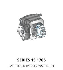SERIES 1S 1705 LAT PTO LD IVECO 2895.9 R. 1:1