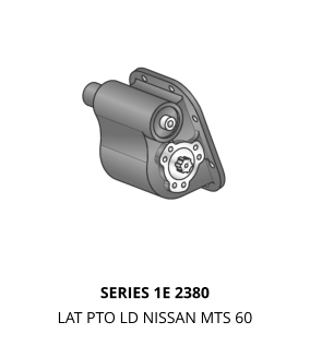 SERIES 1E 2380 LAT PTO LD NISSAN MTS 60