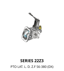 SERIES 22Z3 PTO LAT. L. D. Z.F S6-380 (DX)