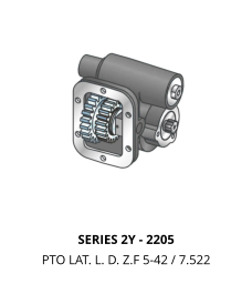 SERIES 2Y - 2205 PTO LAT. L. D. Z.F 5-42 / 7.522