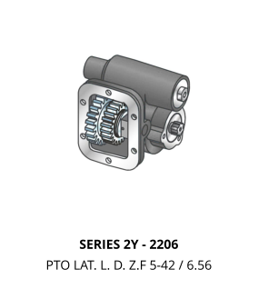 SERIES 2Y - 2206 PTO LAT. L. D. Z.F 5-42 / 6.56