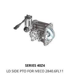 SERIES 40Z4 LD SIDE PTO FOR IVECO 2840.6FL11