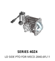 SERIES 40Z4 LD SIDE PTO FOR IVECO 2840.6FL11