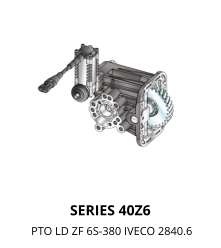 SERIES 40Z6  PTO LD ZF 6S-380 IVECO 2840.6