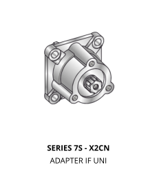 SERIES 7S - X2CN ADAPTER IF UNI