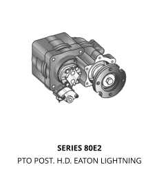 SERIES 80E2 PTO POST. H.D. EATON LIGHTNING