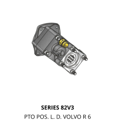 SERIES 82V3 PTO POS. L. D. VOLVO R 6