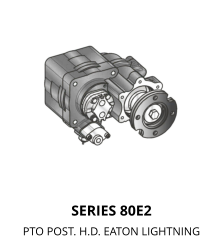 SERIES 80E2 PTO POST. H.D. EATON LIGHTNING