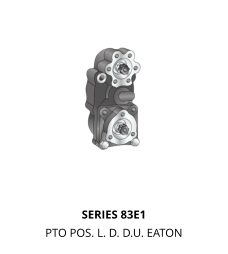 SERIES 83E1 PTO POS. L. D. D.U. EATON
