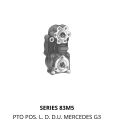 SERIES 83M5 PTO POS. L. D. D.U. MERCEDES G3