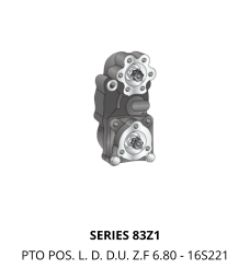 SERIES 83Z1 PTO POS. L. D. D.U. Z.F 6.80 - 16S221