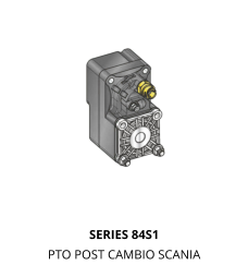 SERIES 84S1 PTO POST CAMBIO SCANIA