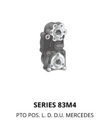 SERIES 83M4 PTO POS. L. D. D.U. MERCEDES