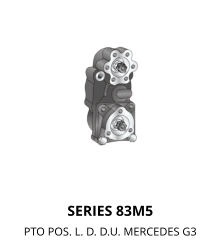 SERIES 83M5 PTO POS. L. D. D.U. MERCEDES G3