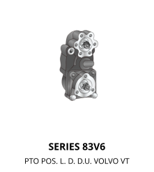 SERIES 83V6 PTO POS. L. D. D.U. VOLVO VT