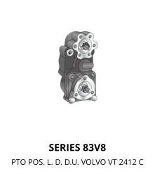 SERIES 83V8 PTO POS. L. D. D.U. VOLVO VT 2412 C