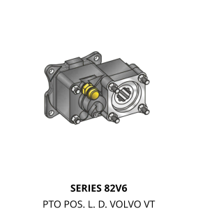 SERIES 82V6 PTO POS. L. D. VOLVO VT