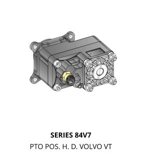 SERIES 84V7 PTO POS. H. D. VOLVO VT
