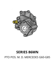 SERIES 86MN PTO POS. M. D. MERCEDES G60-G85