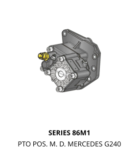 SERIES 86M1 PTO POS. M. D. MERCEDES G240