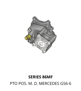 SERIES 86MF PTO POS. M. D. MERCEDES G56-6