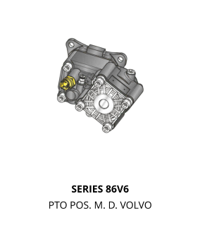 SERIES 86V6 PTO POS. M. D. VOLVO