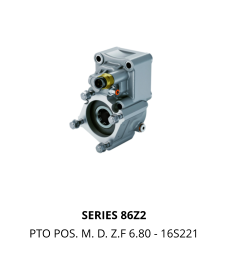 SERIES 86Z2 PTO POS. M. D. Z.F 6.80 - 16S221