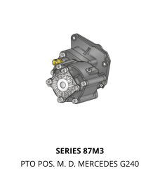 SERIES 87M3 PTO POS. M. D. MERCEDES G240