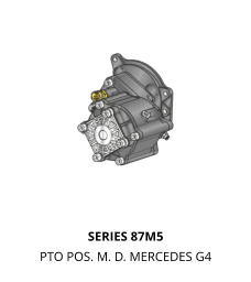 SERIES 87M5 PTO POS. M. D. MERCEDES G4