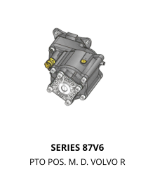 SERIES 87V6 PTO POS. M. D. VOLVO R