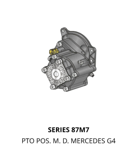 SERIES 87M7 PTO POS. M. D. MERCEDES G4