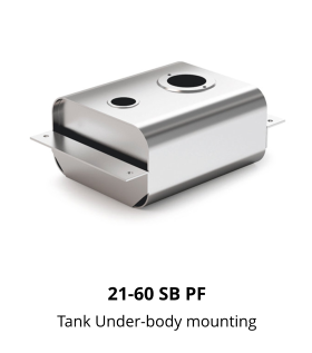 21-60 SB PF Tank Under-body mounting