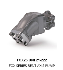 FOX25 UNI 21-222 FOX SERIES BENT AXIS PUMP