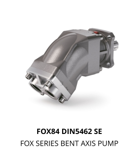 FOX84 DIN5462 SE FOX SERIES BENT AXIS PUMP